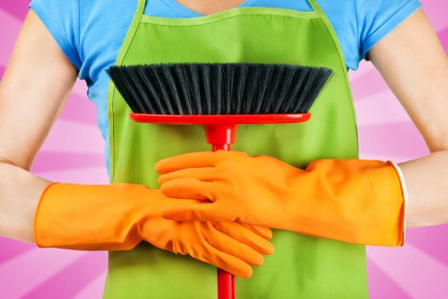 End of tenancy cleaners in Harringay preparing a property