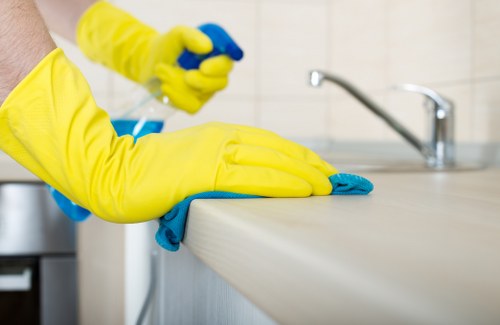 Customer reporting a carpet cleaning issue for review