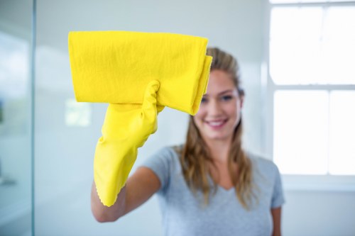 Pre-cleaning risk assessment and room inspection before carpet cleaning